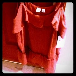 Melrose Market Orange Summer top ( new with tags)